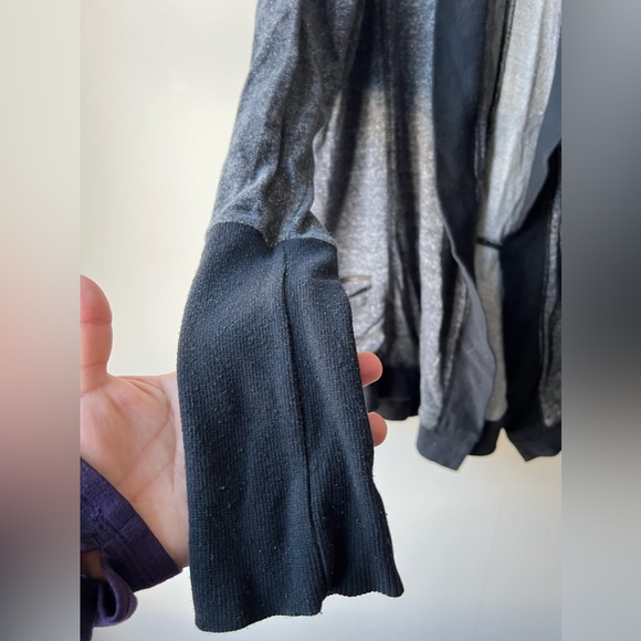 Jack By Bb Dakota Open Wrap Cardigan Black Size large - Picture 3 of 8